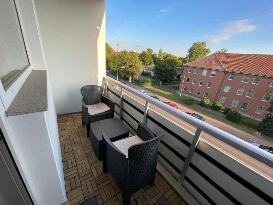 Modernes Apartment/Naehe Zentrum Magdeburg Exterior foto